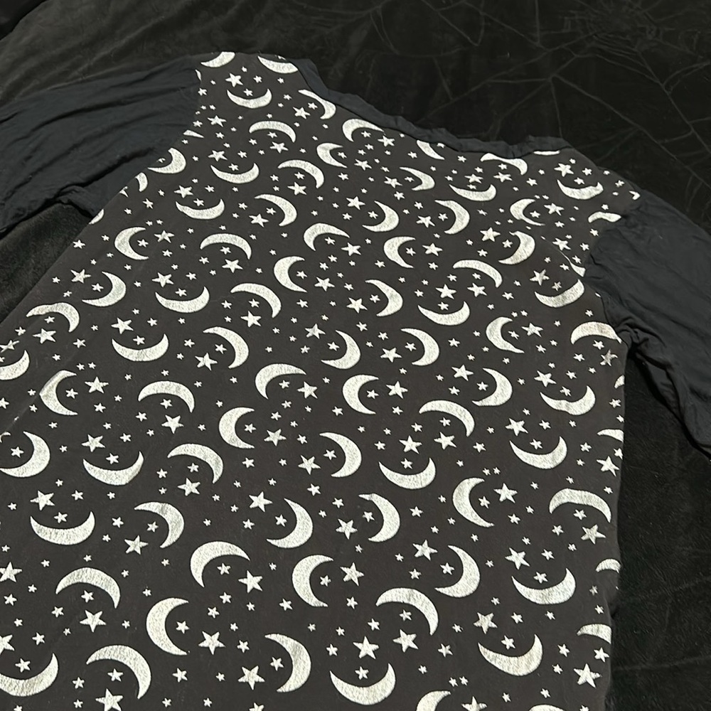 Handmade Witchy Moon Lounge Dress, No Size